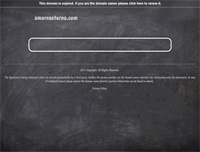 Tablet Screenshot of amornocturno.com